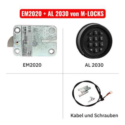 KOMPLETTSET EM2020 mit Eingabeeinheit von M-LOCKS