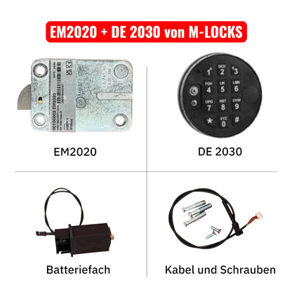 KOMPLETTSET EM2020 mit Eingabeeinheit von M-LOCKS