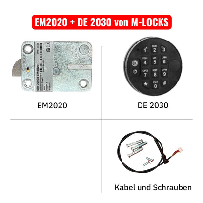KOMPLETTSET EM2020 mit Eingabeeinheit von M-LOCKS