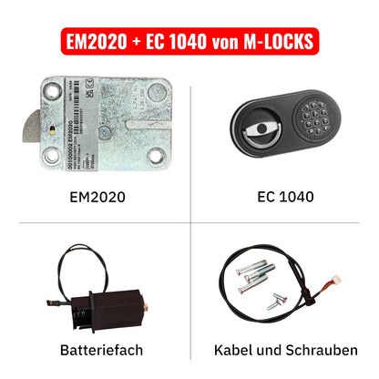 KOMPLETTSET EM2020 mit Eingabeeinheit von M-LOCKS