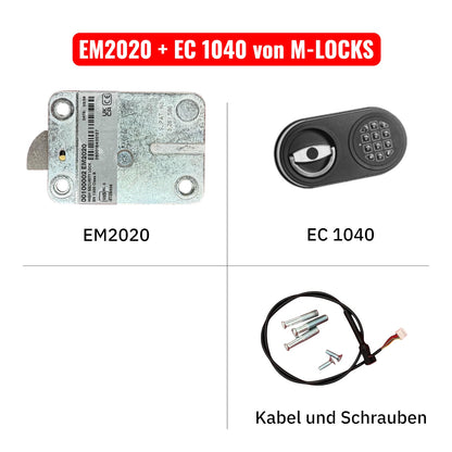 KOMPLETTSET EM2020 mit Eingabeeinheit von M-LOCKS
