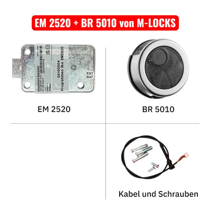 KOMPLETTSET EM2520 mit Eingabeeinheit von M-LOCKS