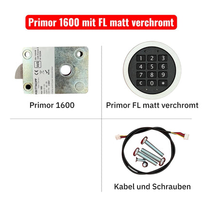 Safe lock Primor 1600 with keypad from Wittkopp