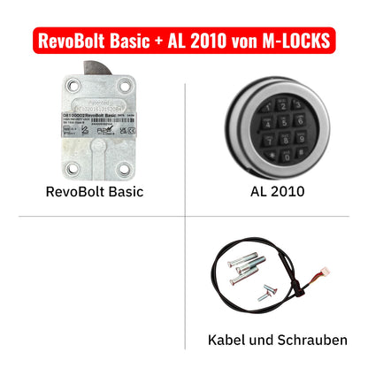 KOMPLETTSET RevoBolt mit Eingabeeinheit von M LOCKS