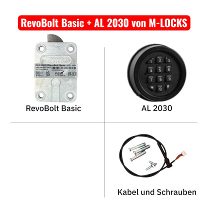 KOMPLETTSET RevoBolt mit Eingabeeinheit von M LOCKS