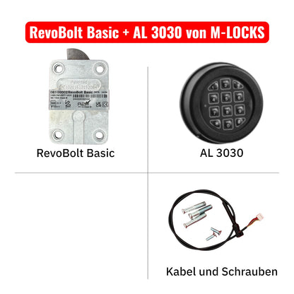 KOMPLETTSET RevoBolt mit Eingabeeinheit von M LOCKS