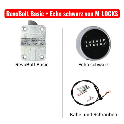 KOMPLETTSET RevoBolt mit Eingabeeinheit von M LOCKS