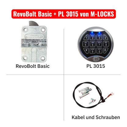 KOMPLETTSET RevoBolt mit Eingabeeinheit von M LOCKS