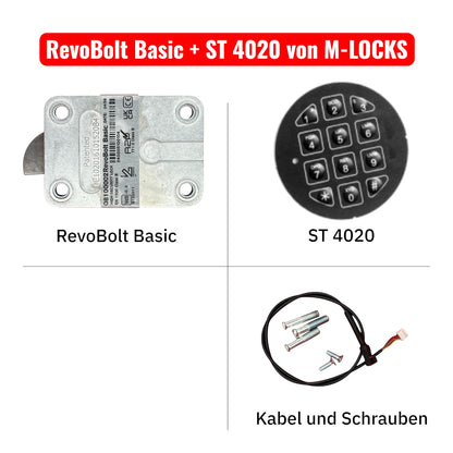 KOMPLETTSET RevoBolt mit Eingabeeinheit von M LOCKS