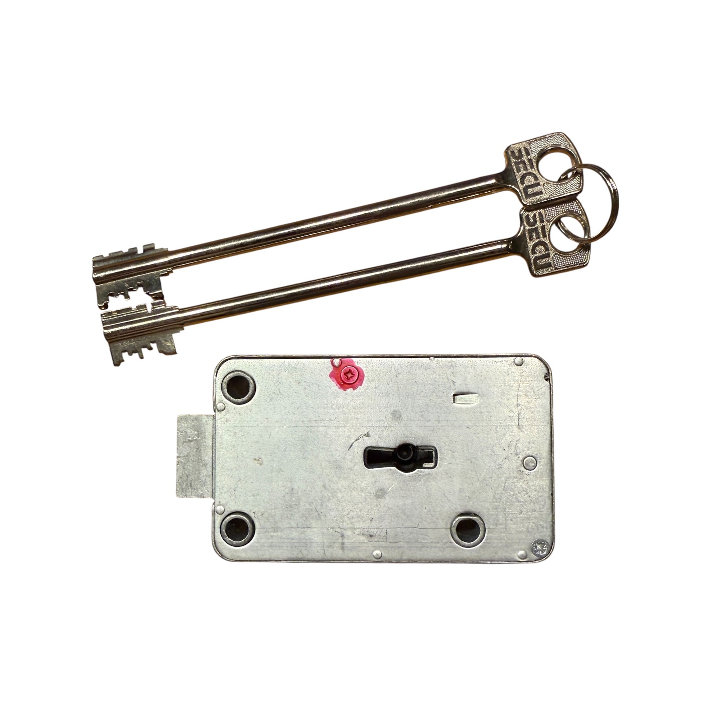 SECU S4700U - Doppelbartschloss - umstellbar mit 2 Schlüssel