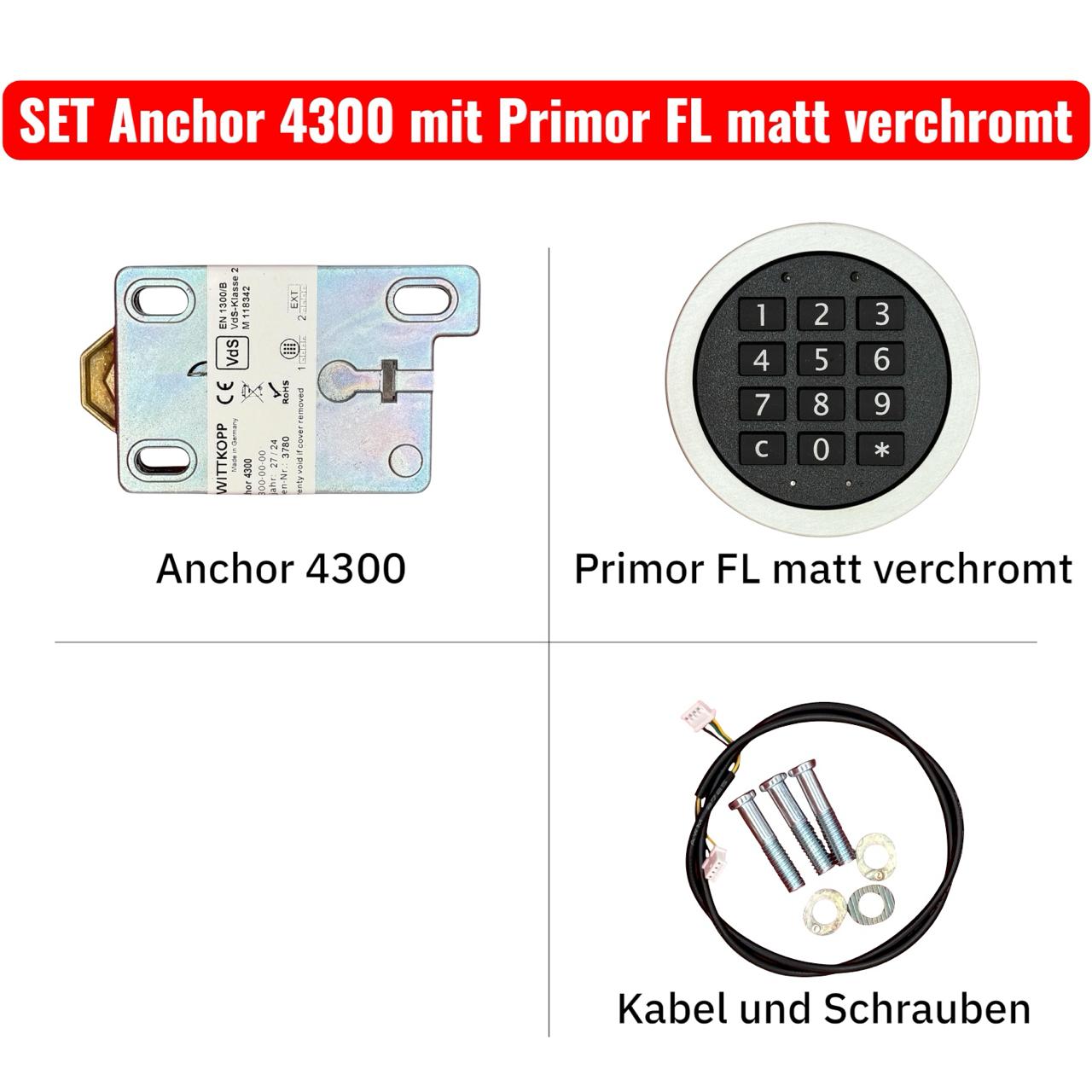 KOMPLETTSET ANCHOR 4300 mit Eingabeeinheit von Carl WITTKOPP