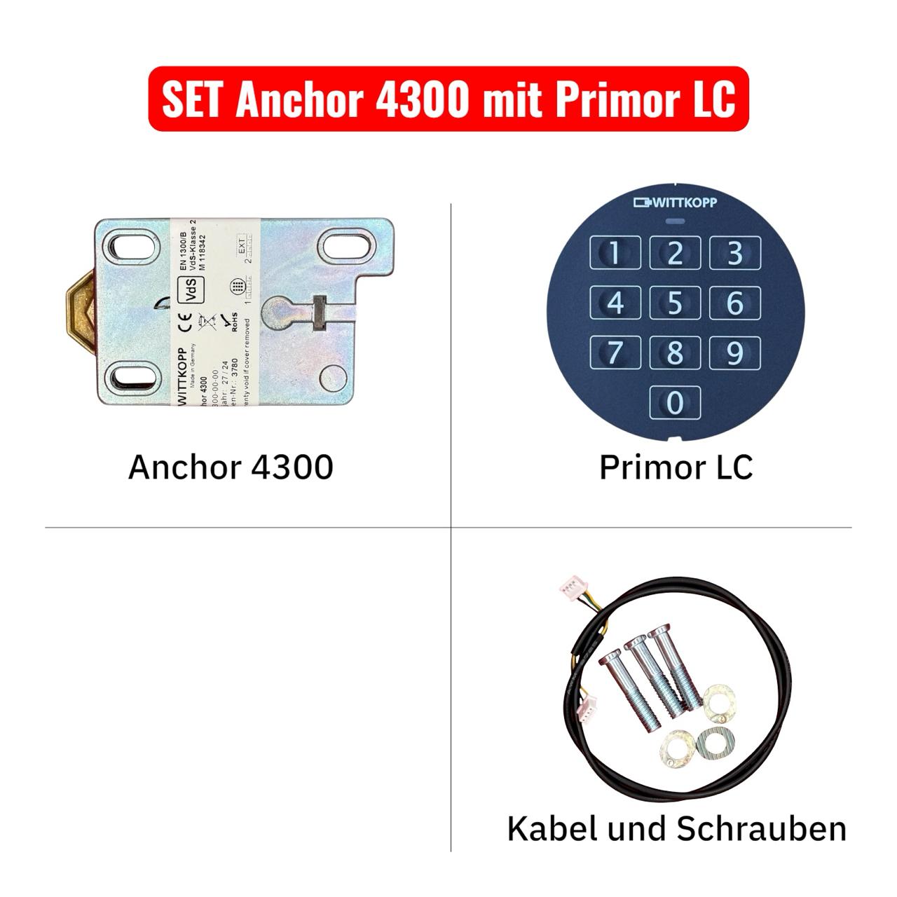 KOMPLETTSET ANCHOR 4300 mit Eingabeeinheit von Carl WITTKOPP