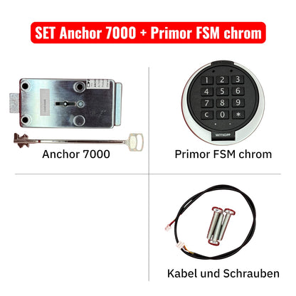 KOMPLETTSET ANCHOR 7000 mit Eingabeeinheit von Carl WITTKOPP