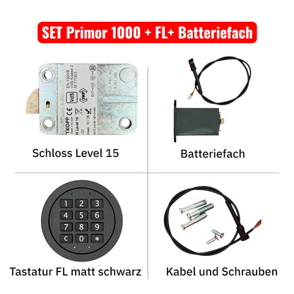 Primor 1000 Level 15 mit Eingabeeinheit Primor FL und Batteriefach als Set kaufen