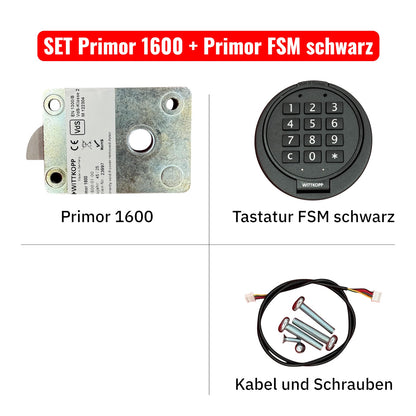 Komplettes Primor 1600 mit Primor FSM schwarz Eingabeeinheit 