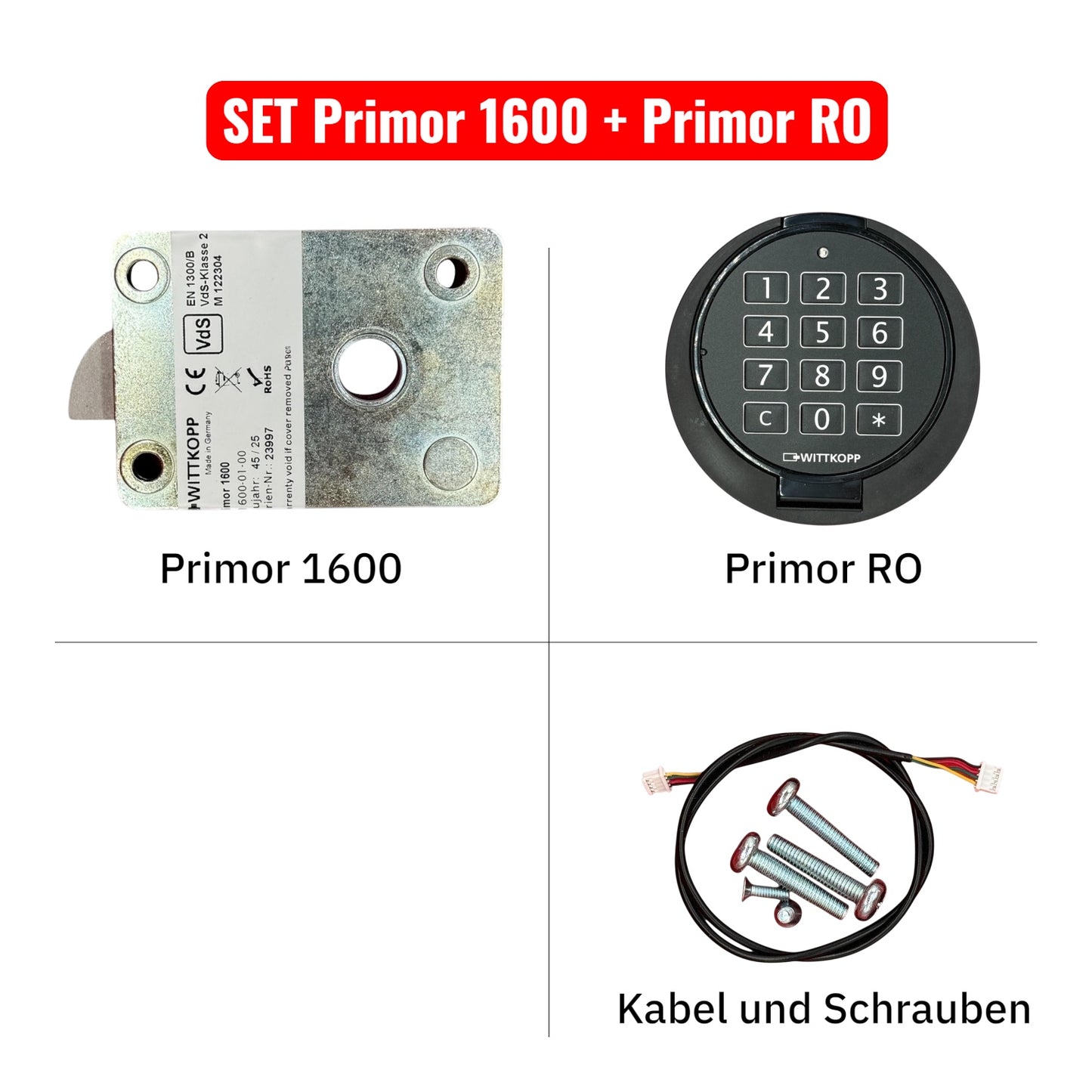 Komplettes Primor 1600 mit Primor RO Eingabeeinheit 