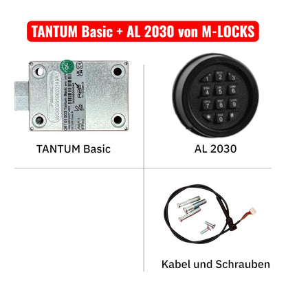 KOMPLETTSET TANTUM mit Eingabeeinheit von M-LOCKS