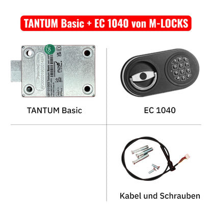 KOMPLETTSET TANTUM mit Eingabeeinheit von M-LOCKS