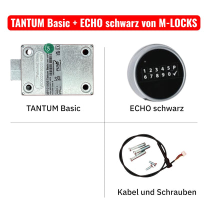 KOMPLETTSET TANTUM mit Eingabeeinheit von M-LOCKS
