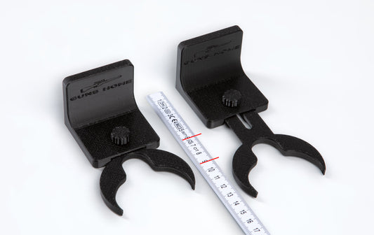 Das ORIGINAL: tiefenjustierbarer Magnetwaffenhalter für Gewehre GUN-i-FLEX Größe S
