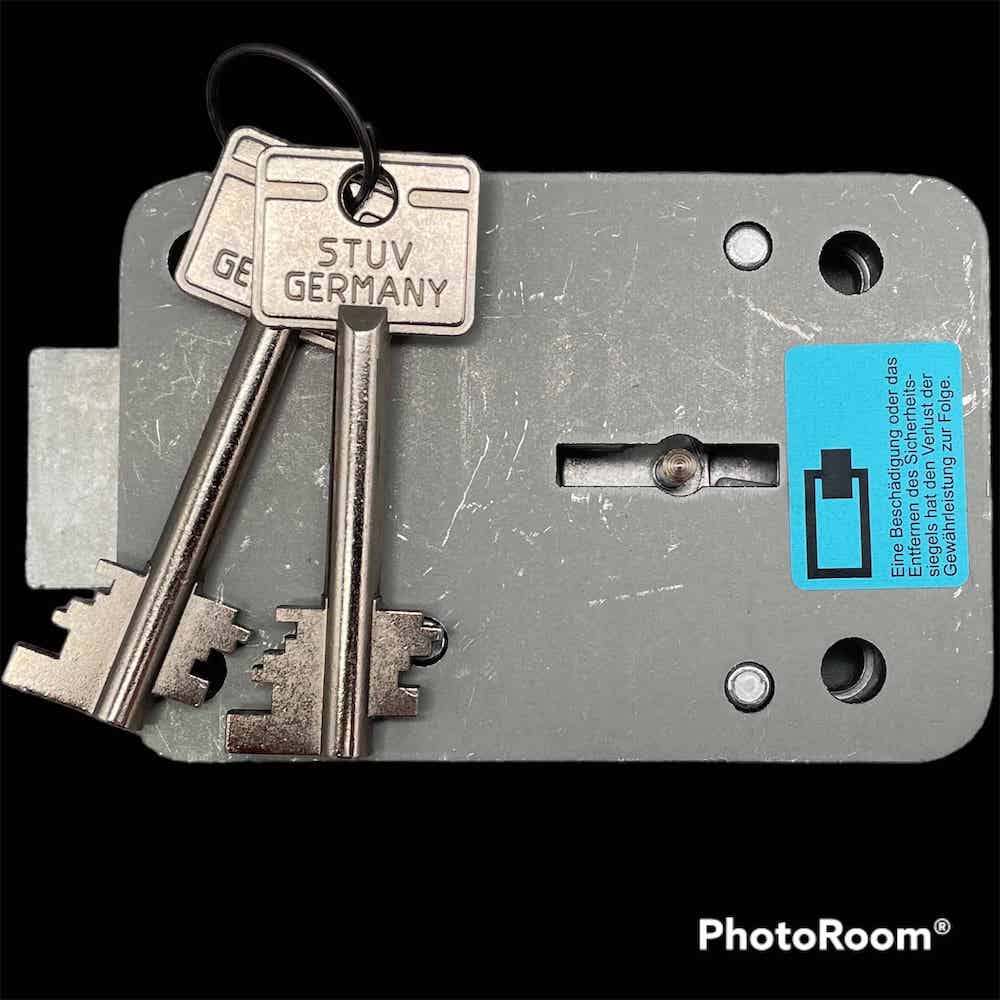 Aster Lock 5414EURD Cassaforte Per Chiavi, Sicurezza Rinforzata, Con - Foto 4